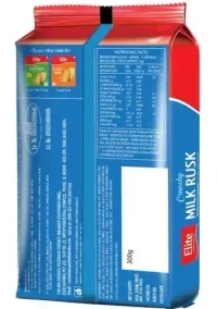 Elite Rusk Crunchy Milk Rusk, 297g - 300g