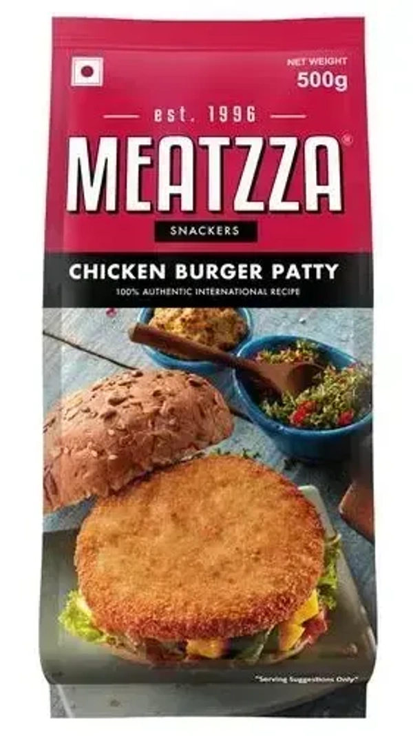 Meatzza Chicken Burger, 500g - 500g