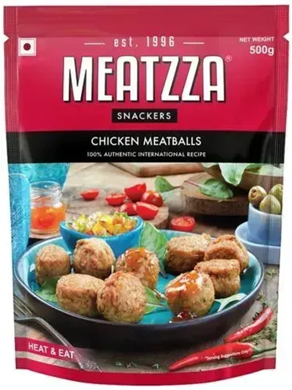 Meatzza Chicken Meatball, 500g - 500g