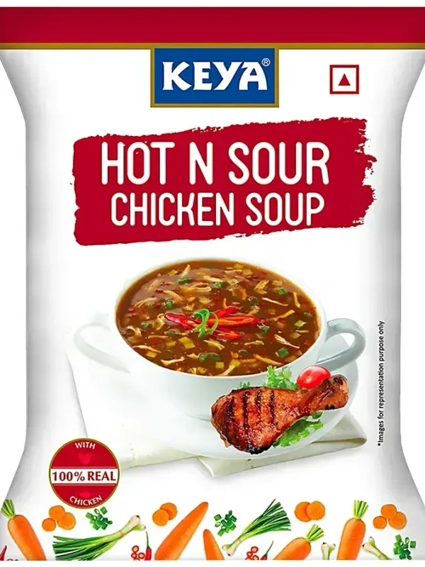 Keya Hot n Sour Chicken Soup, 13g - 13g