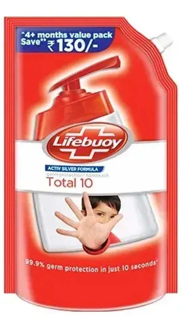 Lifebuoy Total 10 Hand Wash Save 130, 750 ml