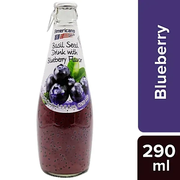 American Delight Basil Drink Bluebarry 290ml - 290ml