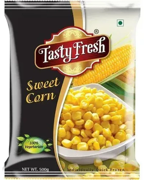 Tasty Fresh Sweet Corn Pack, 500g - 500g