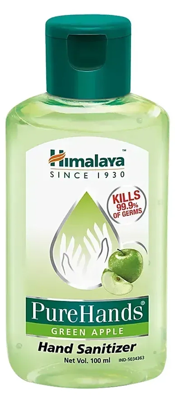 Himalaya Purehands Sanitizer Green Apple, 100 ml