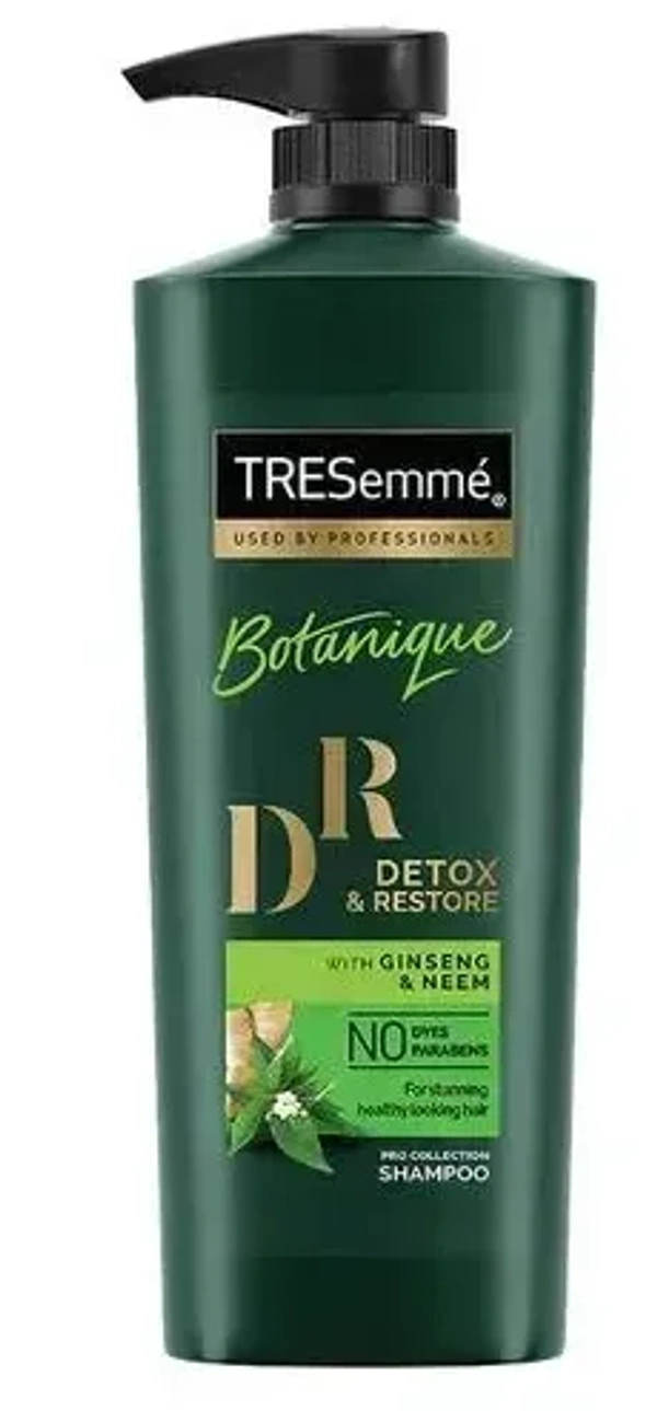 TRESemme Detox and Restore Shampoo, 580 ml - 580 ml