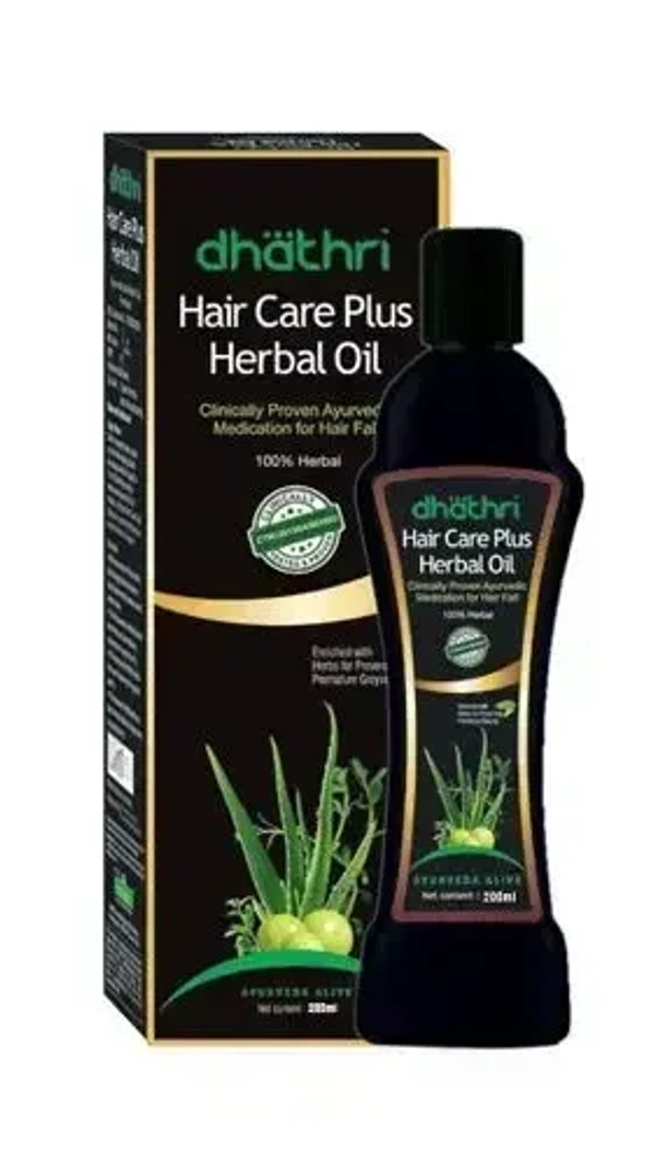 Dhathri Haircare Plus Oil, 200 ml - 200 ml