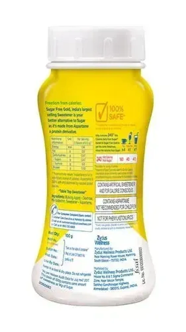 Sugar Free Gold Sweetener 100g Jar - 75g