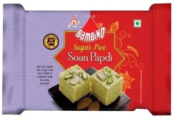 Bambino Soan Papdi Zero Cholesterol, 125g - 125g