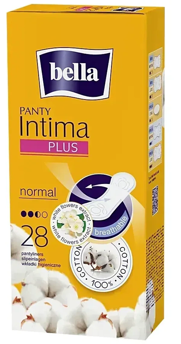 Bella Panty Intima Plus Ultrathin Panty Liners Normal, 28 pcs - 28 pcs