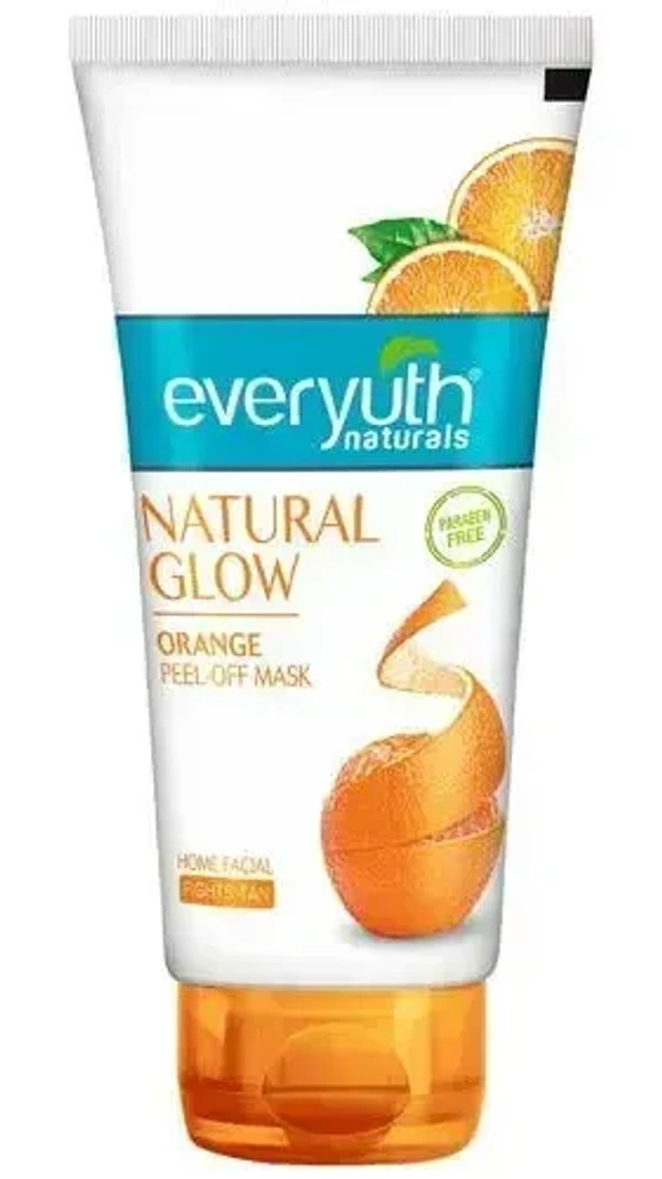 Everyuth Naturals Natural Glow Orange Peel-Off Mask, 25 g Tube - 25g