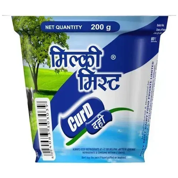 Milky Mist Set Curd - 200g - 200g