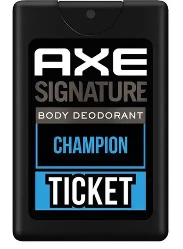 AXE Signature Champion Body Perfume Ticket, 17 ml - 17 ml