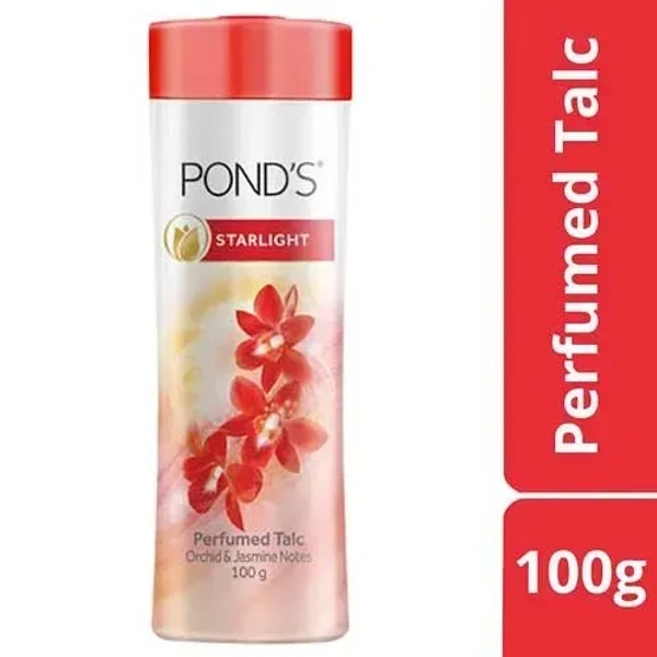 Pond's Starlight Perfumed Talc, 100g - 100g