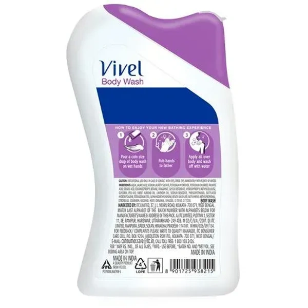 Vivel Body Wash Lavender + Almond Oil, 100 ml - 100 ml