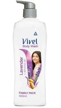 Vivel Body Wash Lavender + Almond Oil, 500 ml - 500 ml
