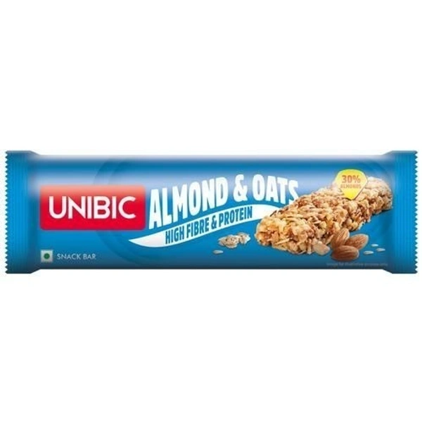 Unibic Almond Oats High Fibre Protein, 500g - 500g