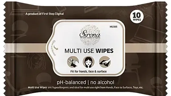 Sirona Multi Use Wet Wipes (10 Pc), 10 wipes - 10 wipes