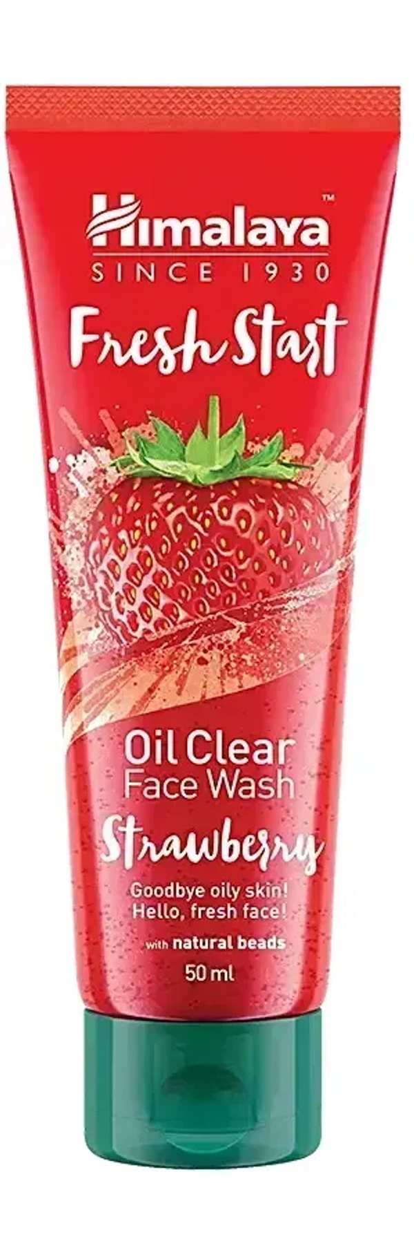 Himalaya Face Wash Oil Clear Strawberry, 50ml - 50ml