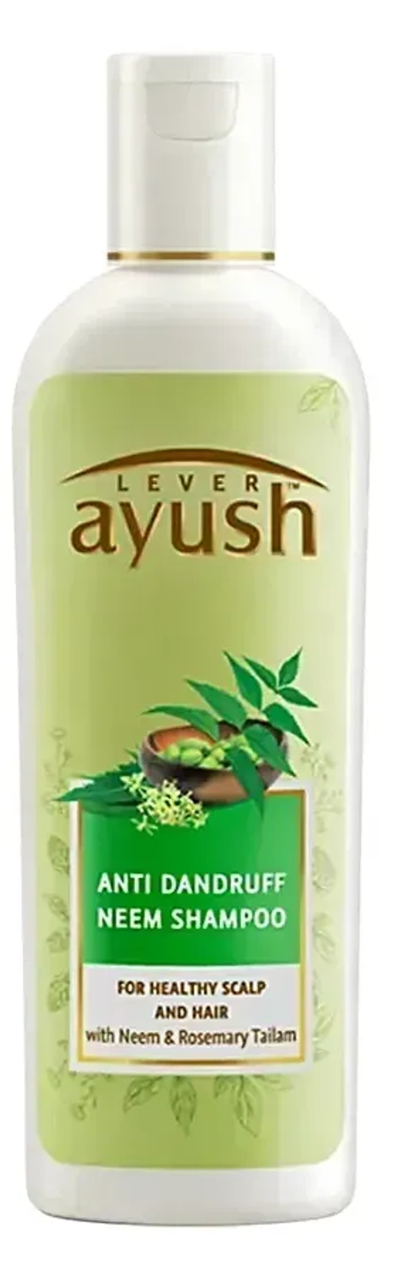 Lever Ayush Anti-Dandruff Neem Shampoo, 330 ml - 330 ml