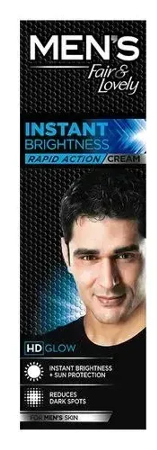 Fair & Lovely Men's Fair & Lovely Instant Brightness Cream 2X Sun Protection, 25g