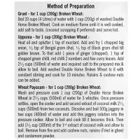 Double Horse Broken Wheat Packet, 500g - 500g