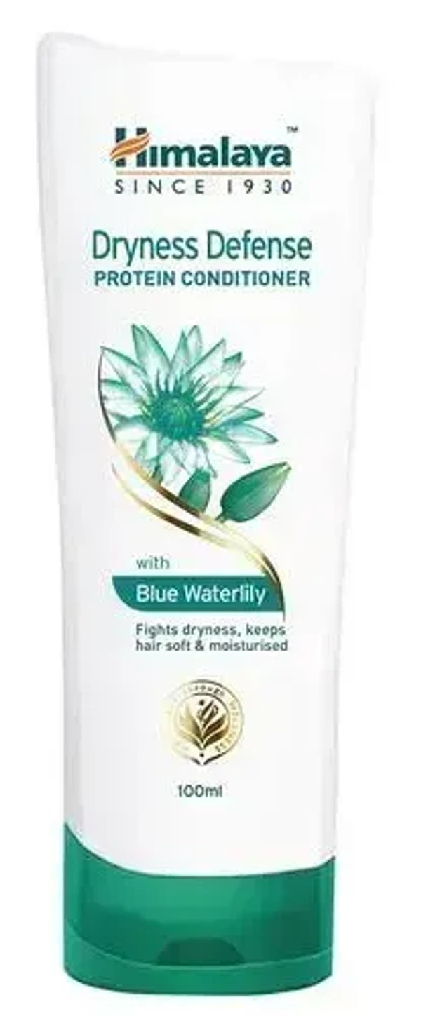 Himalaya Dryness Defense Protien Conditioner with Blue Waterlily, 100 ml - 100 ml