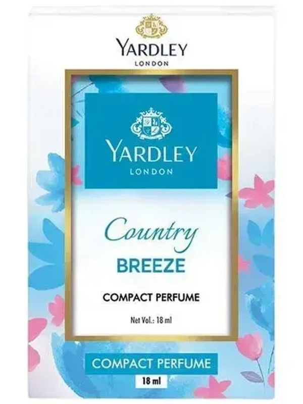 Yardley London Country Breeze Compact Pocket Perfume, 18 ml - 18 ml