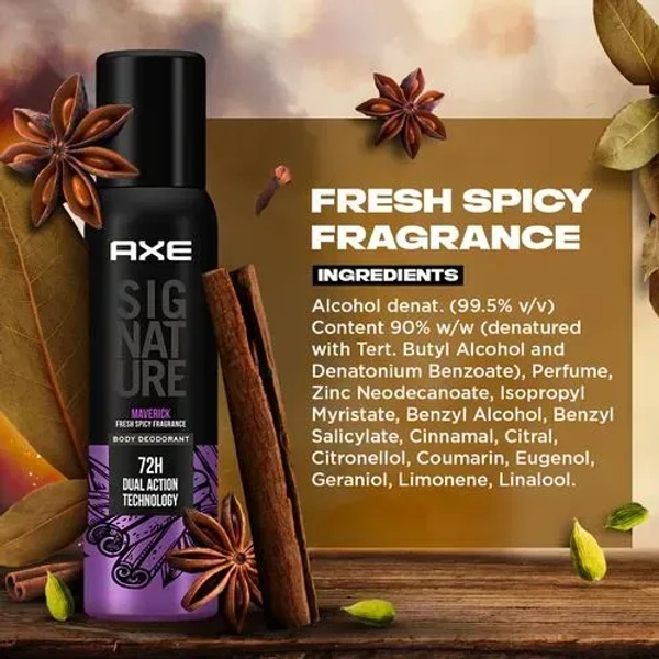 AXE Signature Maverick Body Perfume 0% Gas, 154 ml - 154 ml