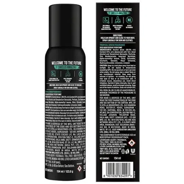 AXE Signature Mysterious Body Perfume 0% Gas, 154 ml - 154 ml