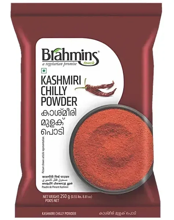 Brahmins Kashmiri Chilly Powder Pouch, 250g - 250g