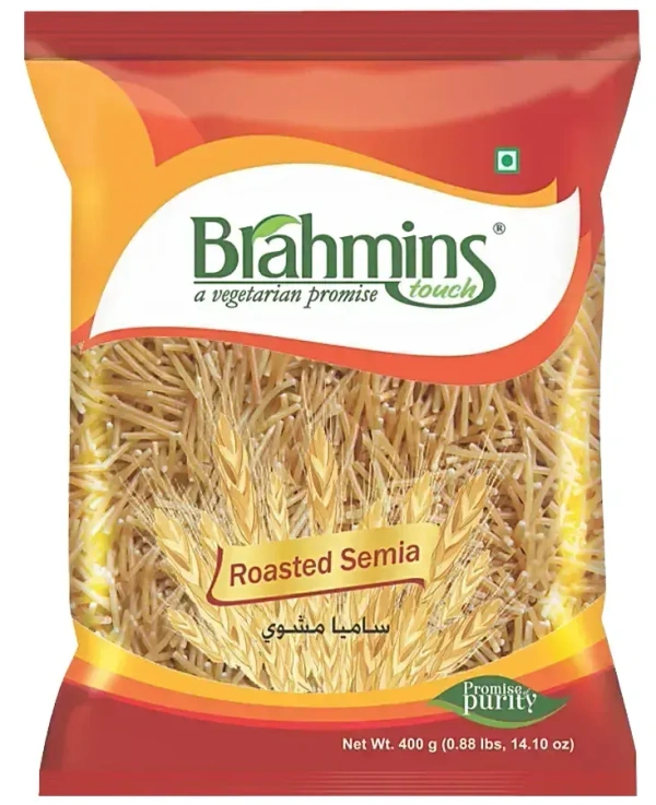 Brahmins Semia Roasted Short, 400g - 400g