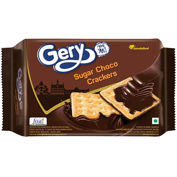 Gery Gone Mad Dark Choco Crackers, 150g - 150g