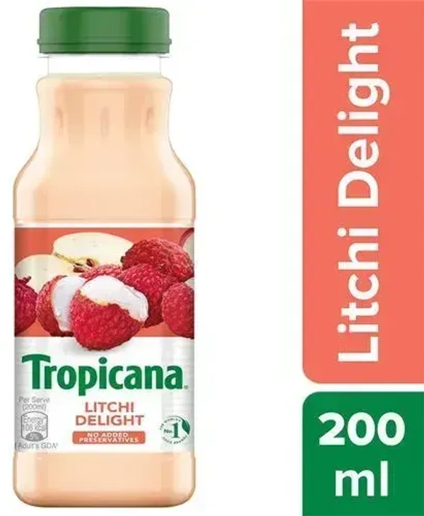 Tropicana Litchi Delight 200ml - 200ml