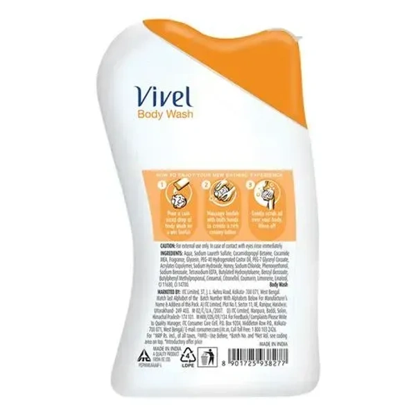 Vivel Body Wash Glycerine + Honey, 100 ml - 100 ml