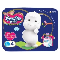 Mamy Poko MamyPoko Pants Extra Absorb Large, 4 pants