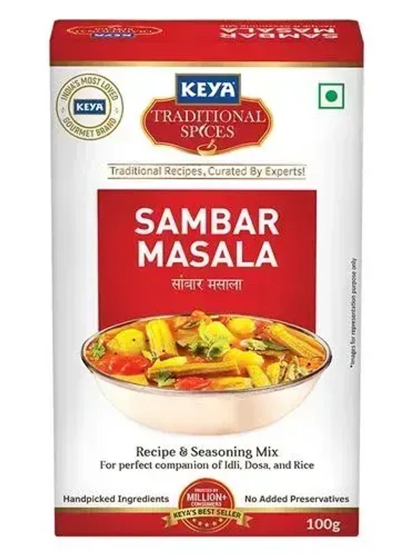 Keya Sambar Masala, 100g - 100g
