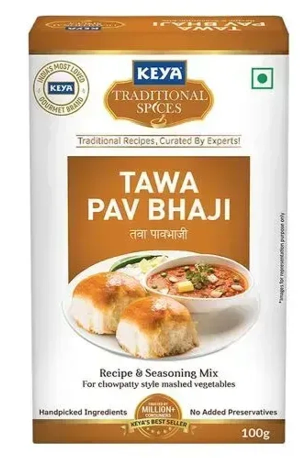 Keya Tawa Pav Bhaji Masala, 100g - 100g