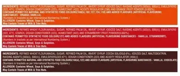 Dukes Biscuits Cr�me 4 Fun Pack of  3x150g, 450g