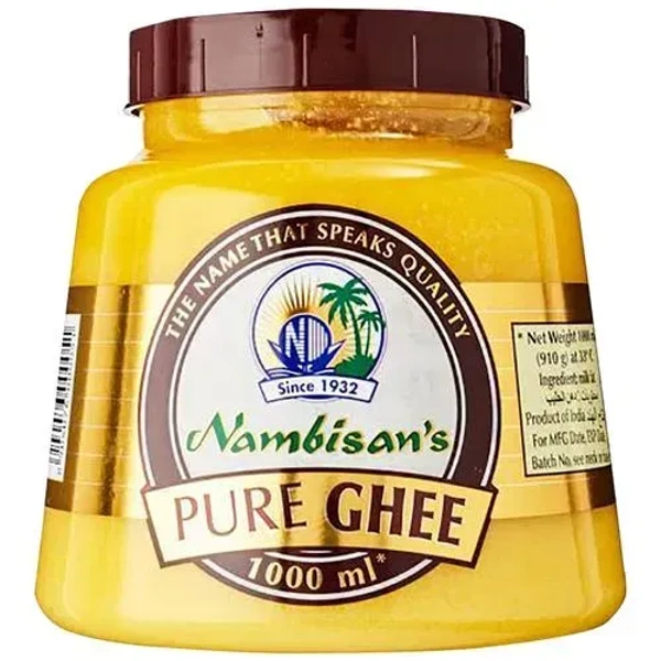 Nambisan's Agmark Ghee Jar, 1 ltr - 1Ltr
