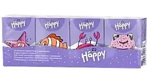 Bella Tissues Happy Baby Mini 9 Sheets, 1 pcs - 1 pcs