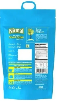 Nirmal Matta Rice Short Grain, 5 kg - 5 kg