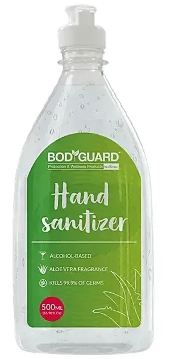 Bodyguard BodyGuard Alcohol Based Hand Sanitizer with Aloe Vera, 500 ml