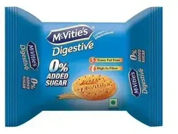 Mcvities Digestive Biscuits Zero Sugar, 75g - 75g