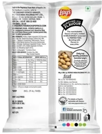 Lay's Potato Chips American Style Cream& Onion Flavour, 78g - 73g