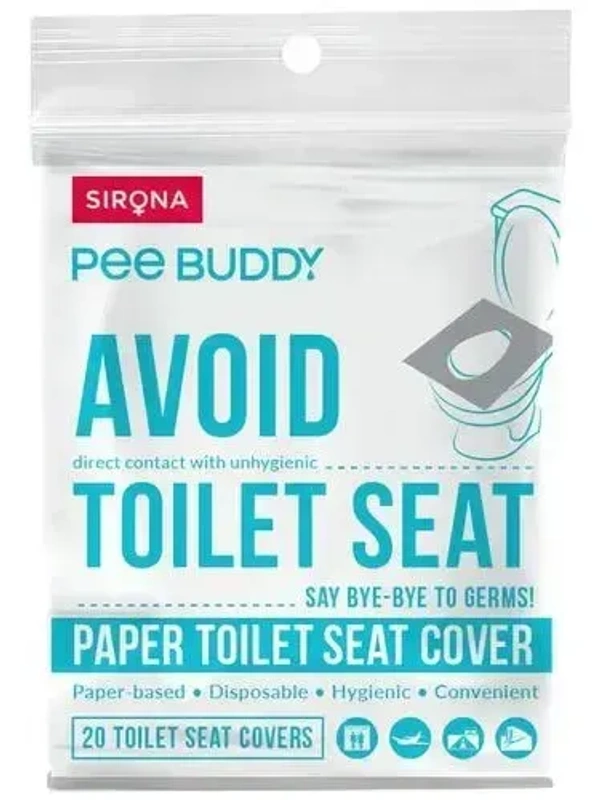Peebuddy PeeBuddy Flushable Toilet Seat Covers, 20 pcs - 20 pcs