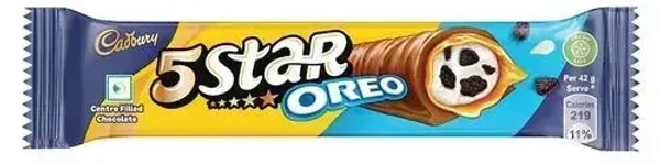 5 Star Cadbury 5 Star Chocolate Bar Oreo, 42g