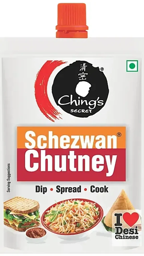 Ching's Secret Schezwan Chutney Spout Pouch, 145g - 145g