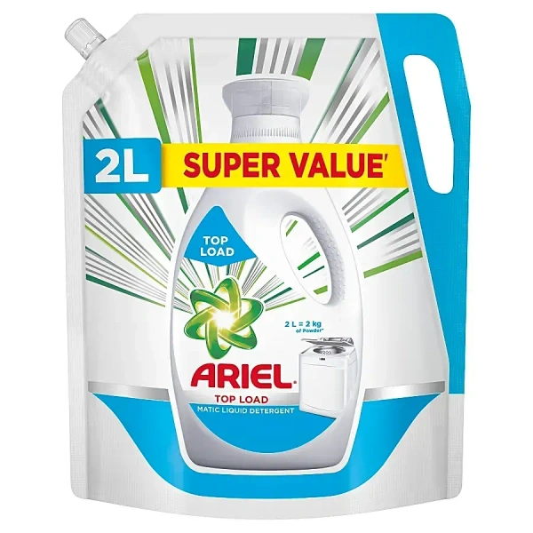 Ariel Top Load Matic Liquid Detergent Super Saver Pack, 2 ltr - 2 ltr