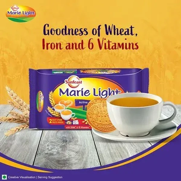 Marie Light Sunfeast Marie Light Biscuits Active, 1 kg - 1Kg