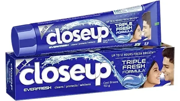 Close Up Closeup Toothpaste Everfresh Triple Fresh Formula Blue Cool Mint, 150g - 150g